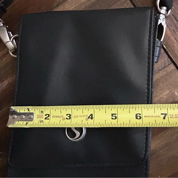 New Sensei Shears Dog Grooming 6-Shear Long Holster Black Leather Crossbody NWOT - Picture 10 of 13